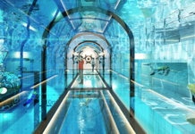 World's Deepest Pool with Underground Tunnel