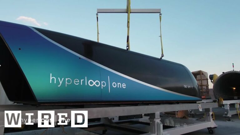 Watch the Hyperloop complete its first successful test ride